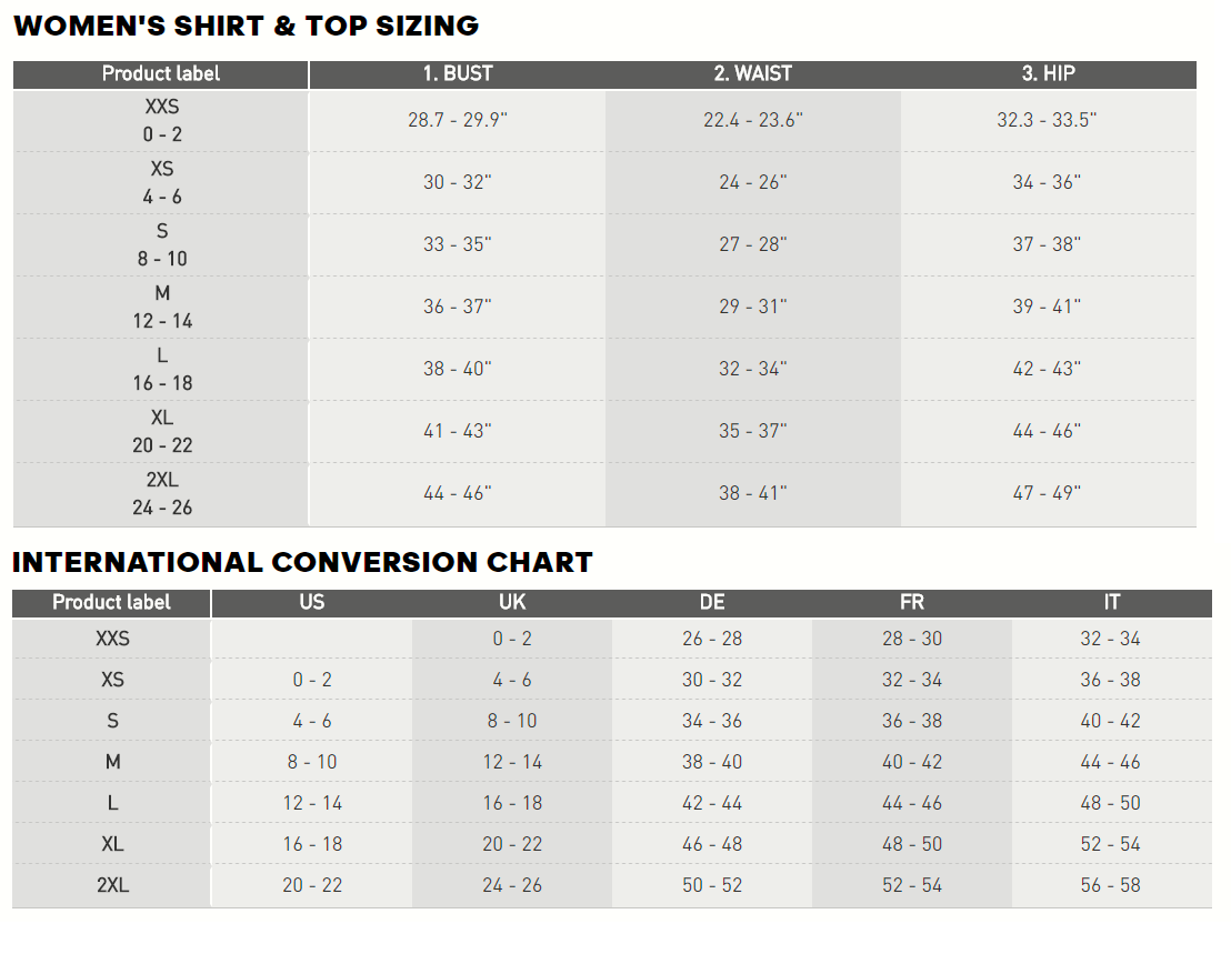 adidas t shirt measurements