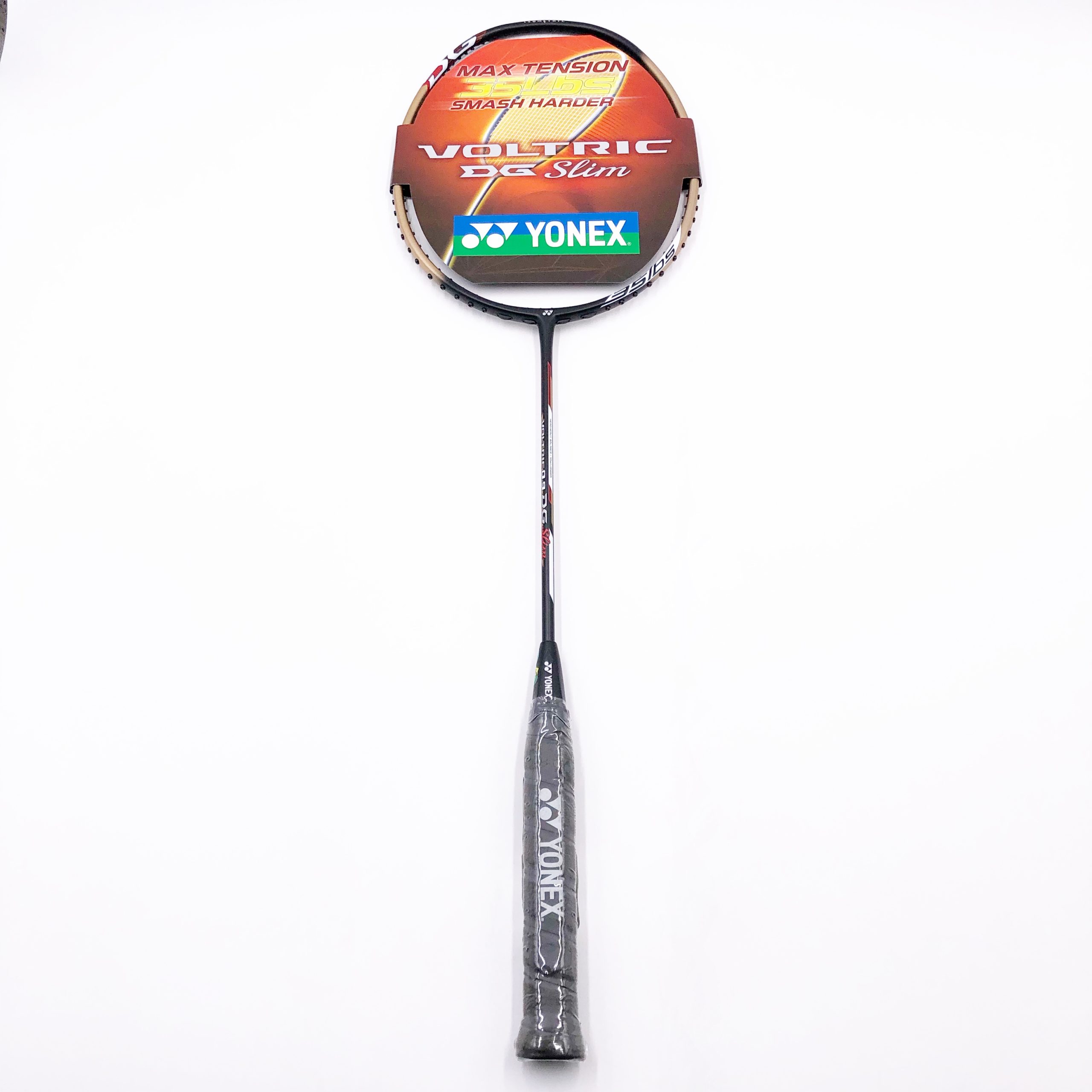 Topper Sports Malaysia - YONEX VOLTRIC 0.9 DG SLIM BLACK/GOLD