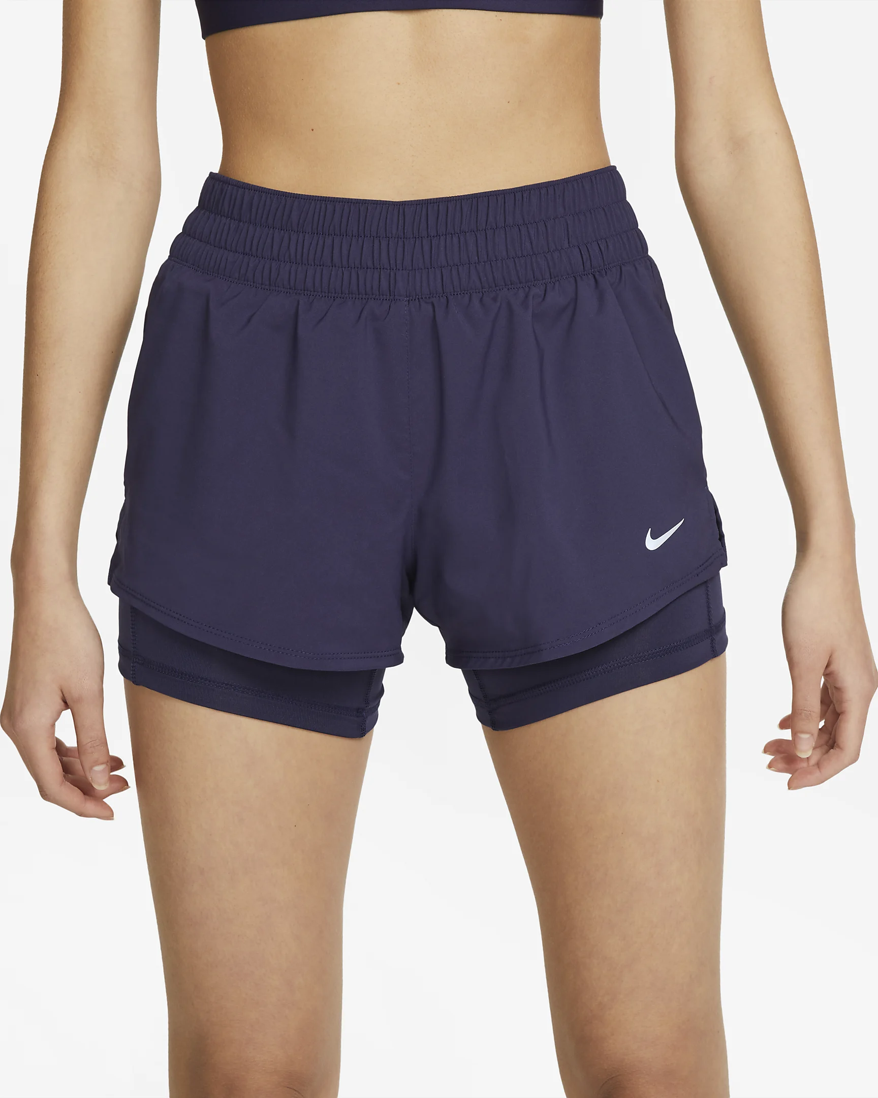 Nike Womens 10K 2 In 1 Running Shorts